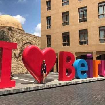 i love beirut sign