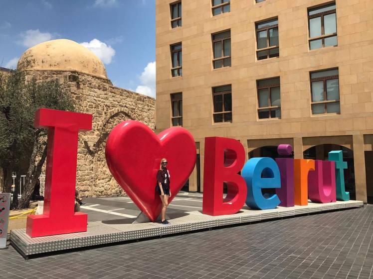 i love beirut sign