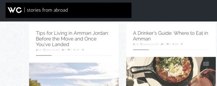 wandering circles amman blog