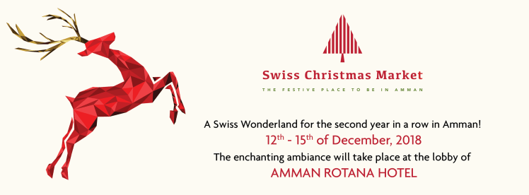 swiss christmas market amman 2018