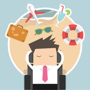 vacation work daydream