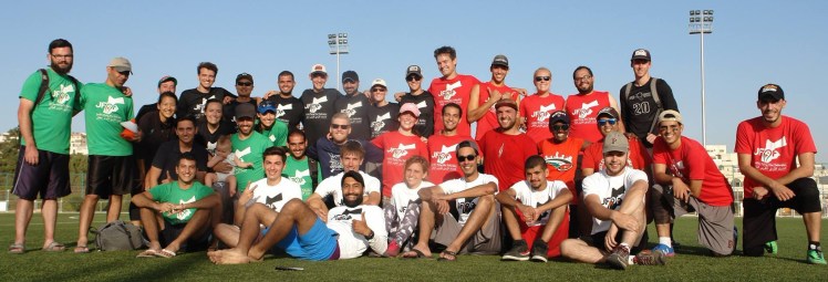 JFDF ultimate frisbee amman jordan