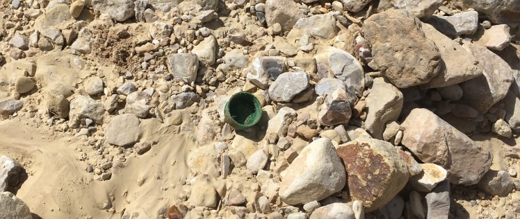 bottle camp trash jordan trail