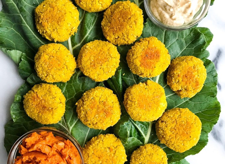 turmeric falafel rachl mansfield