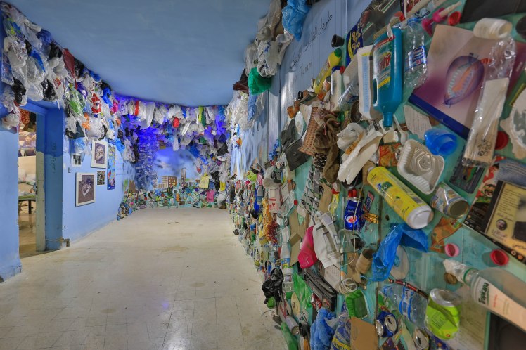 Plastic waste exhibition jordan