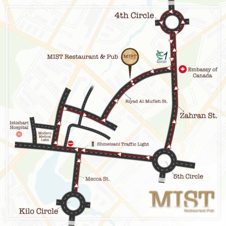 mist amman Location Map