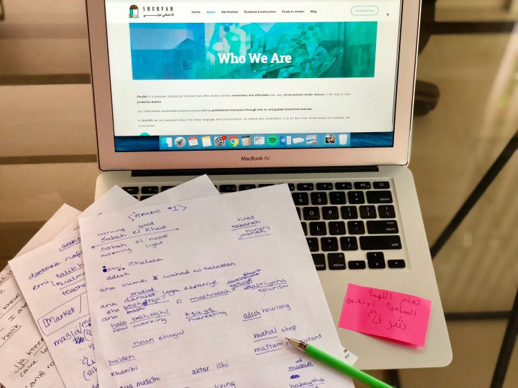 shurfah learn jordanian online