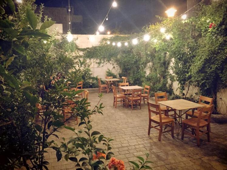 outdoor garden the good book shop amman