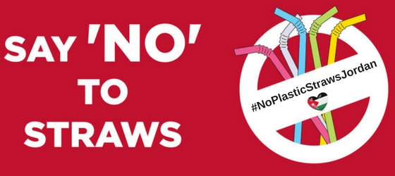 #NoPlasticStrawsJordan